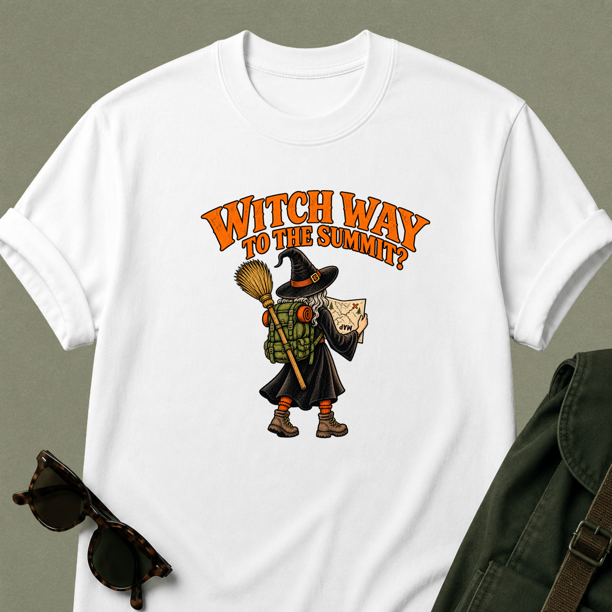Witch Way to the Summit? Hiking T-Shirt
