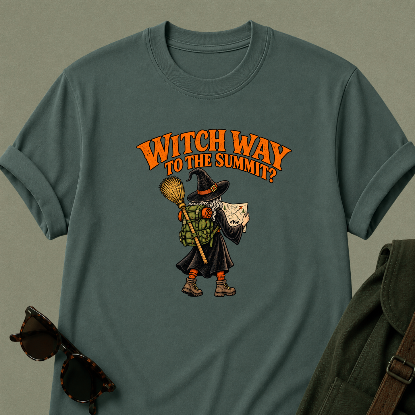 Witch Way to the Summit? Hiking T-Shirt