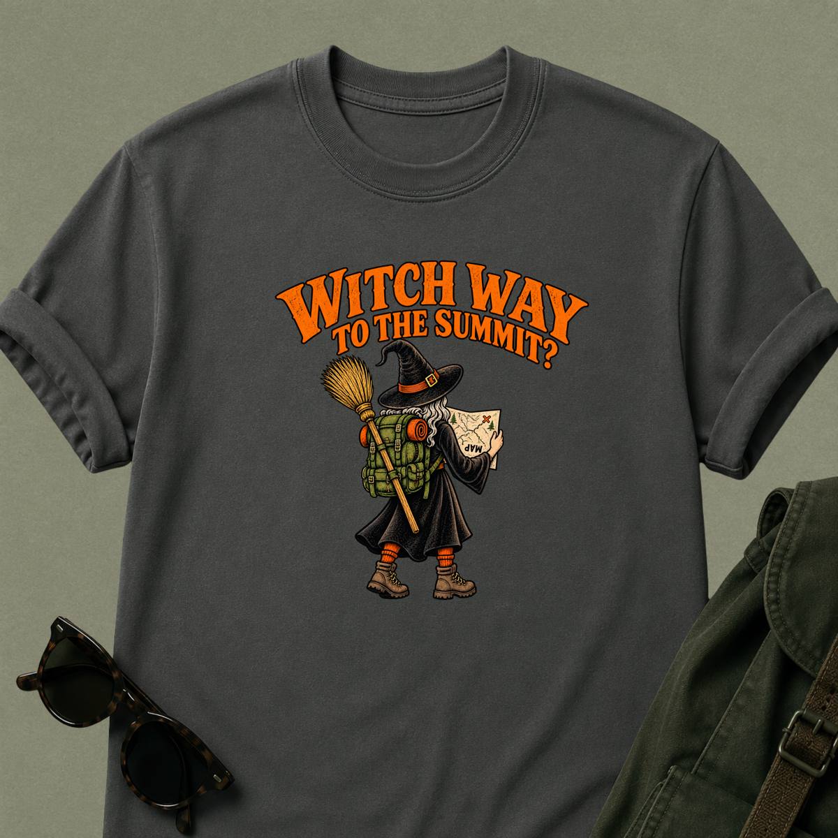 Witch Way to the Summit? Hiking T-Shirt