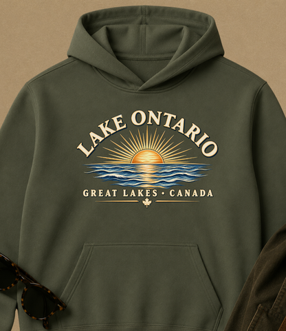 Lake Ontario Fleece Hoodie