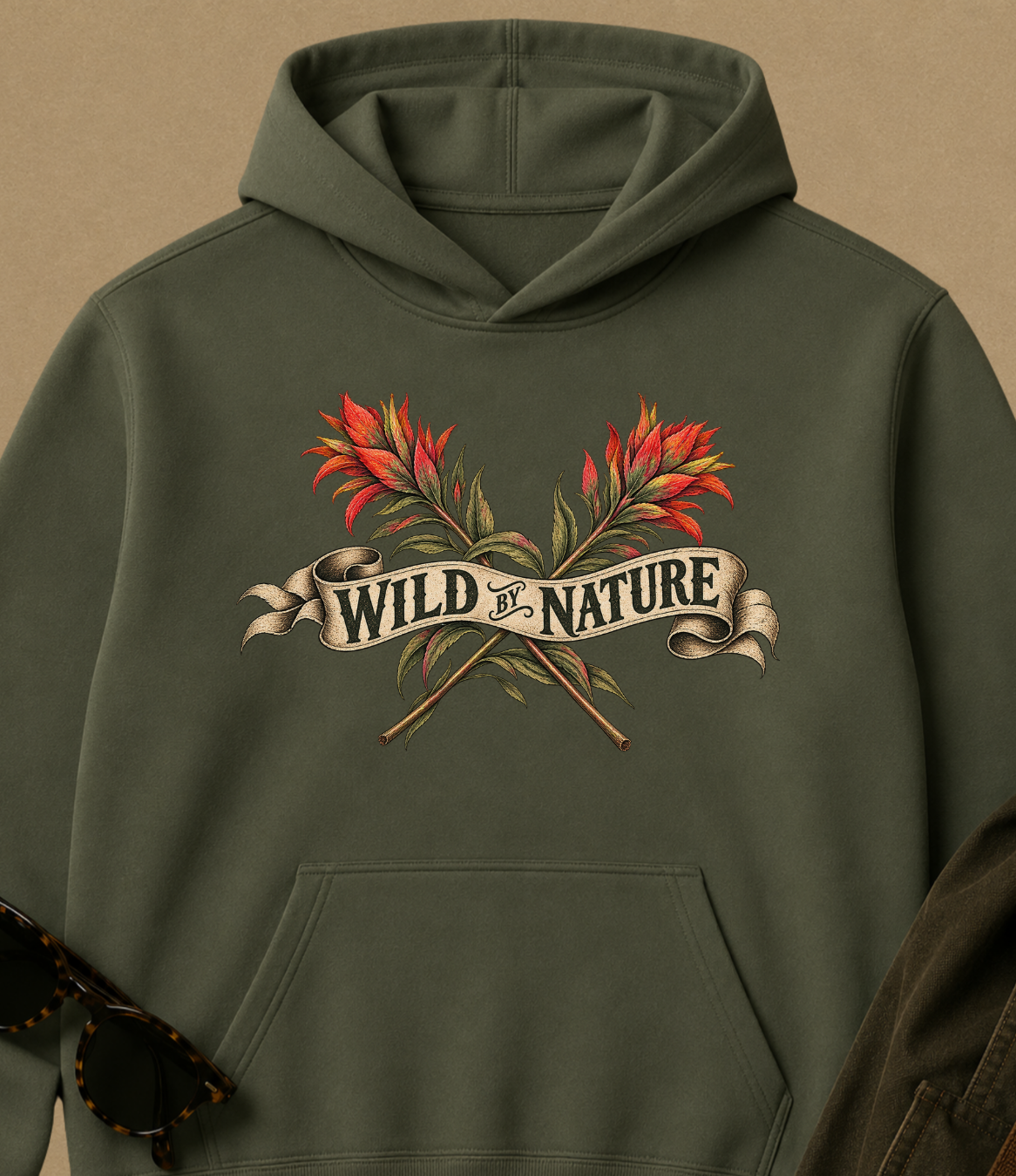 Wild by Nature Wildflower Hoodie