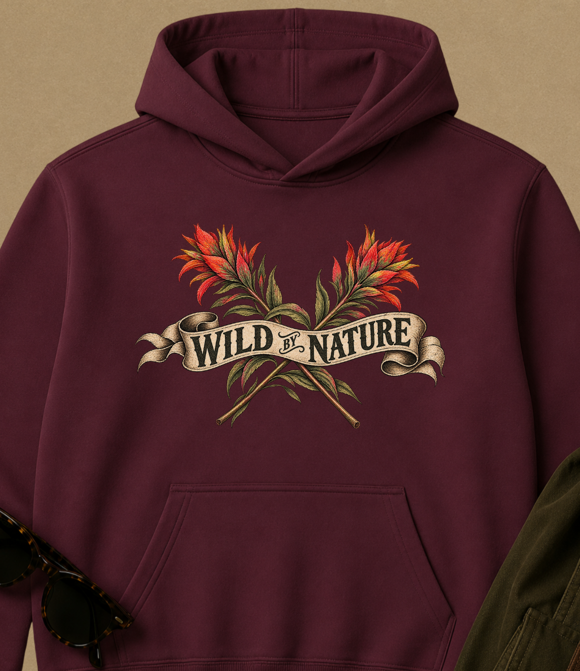 Wild by Nature Wildflower Hoodie
