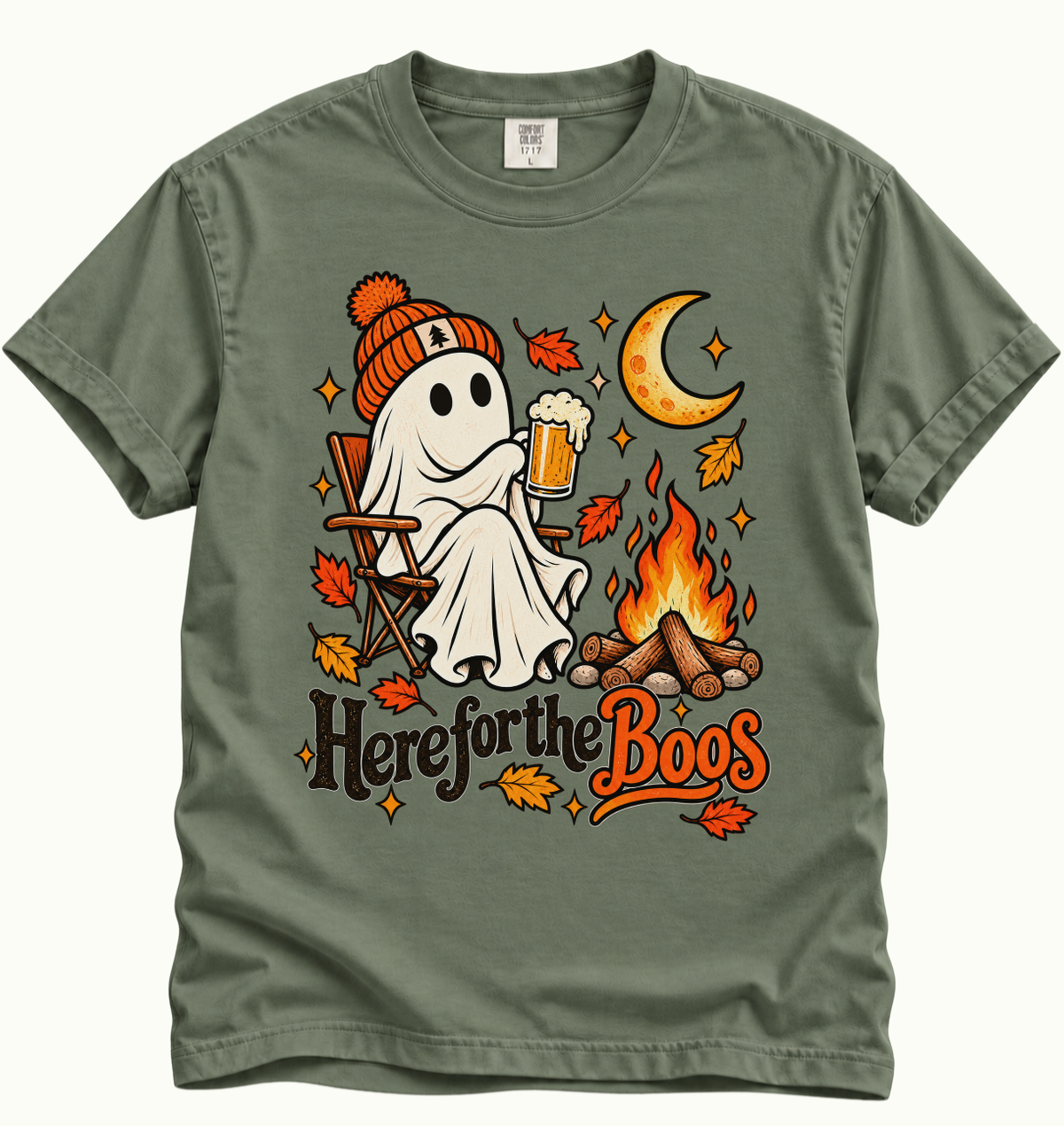 Here for the Boos T-Shirt