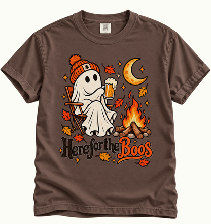 Here for the Boos T-Shirt