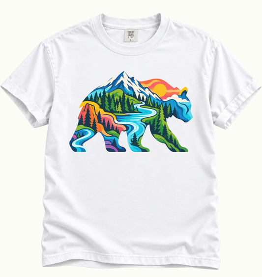 Bear Landscape T-Shirt
