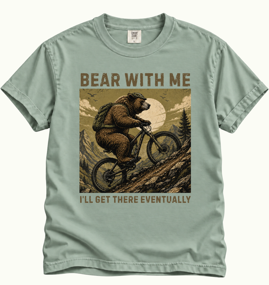 Bear With Me - Mountain Biking T-Shirt