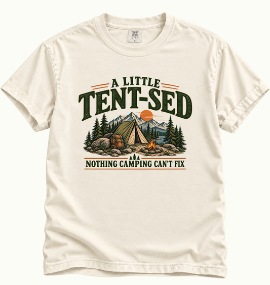 A Little Tent-Sed Camping T-Shirt