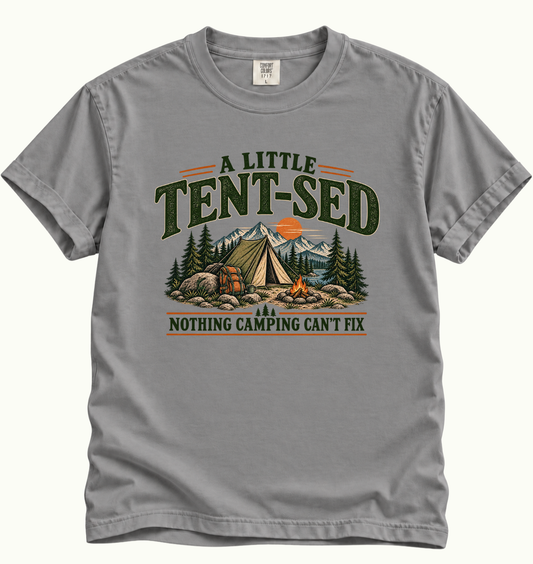 A Little Tent-Sed Camping T-Shirt