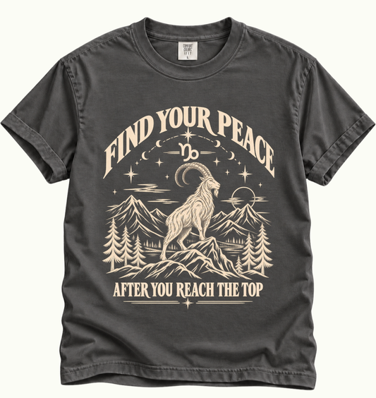 Capricorn - Find Your Peace T-Shirt