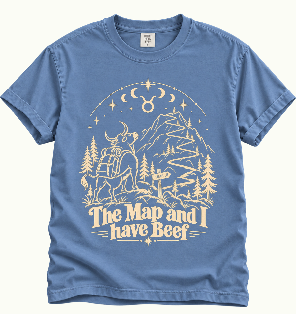 Taurus - The Map and I Have Beef T-Shirt