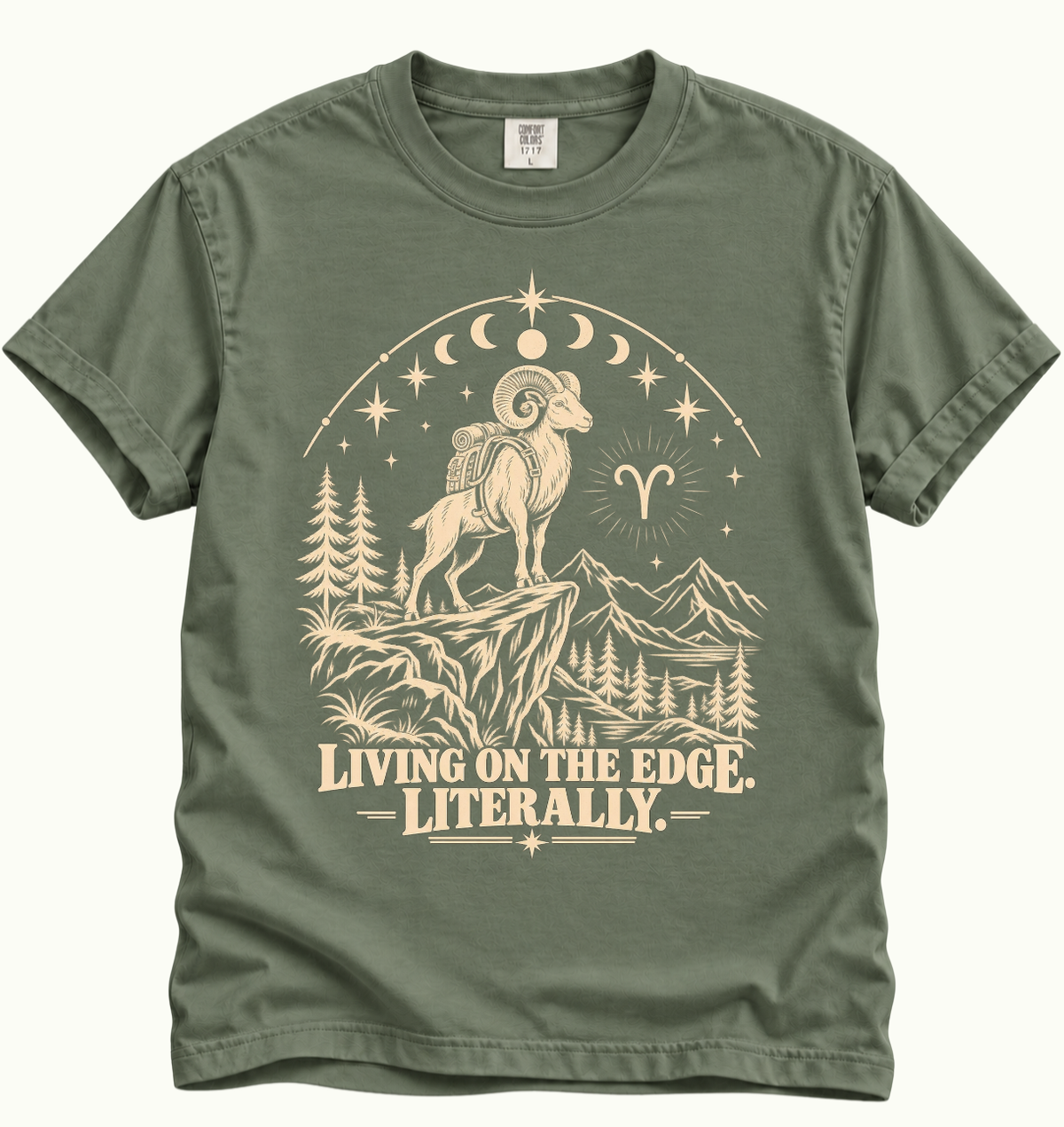 Aries - Living on the Edge. T-Shirt