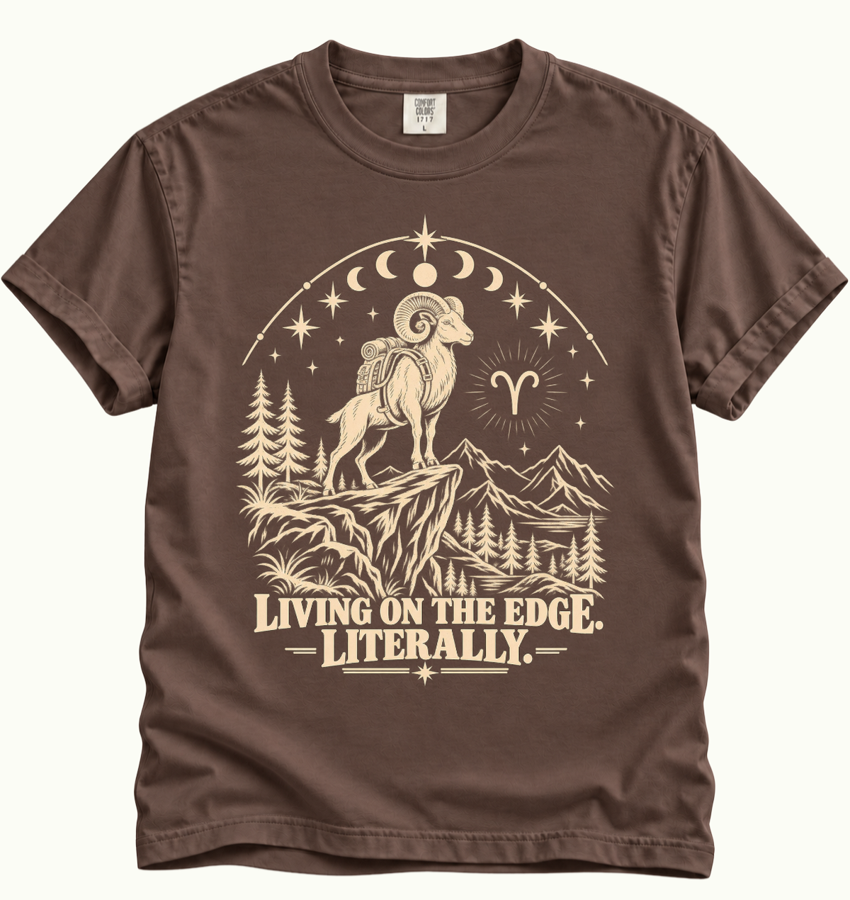 Aries - Living on the Edge. T-Shirt