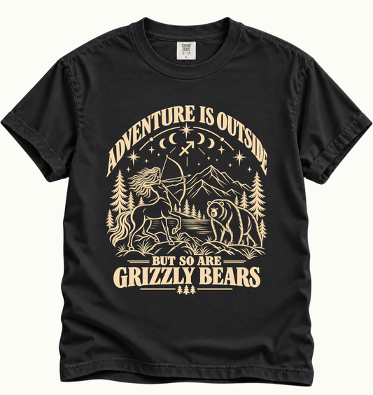 Sagittarius - Adventure Is Outside T-Shirt