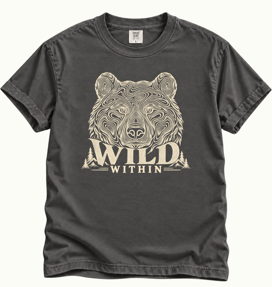 Wild Within Bear T-Shirt