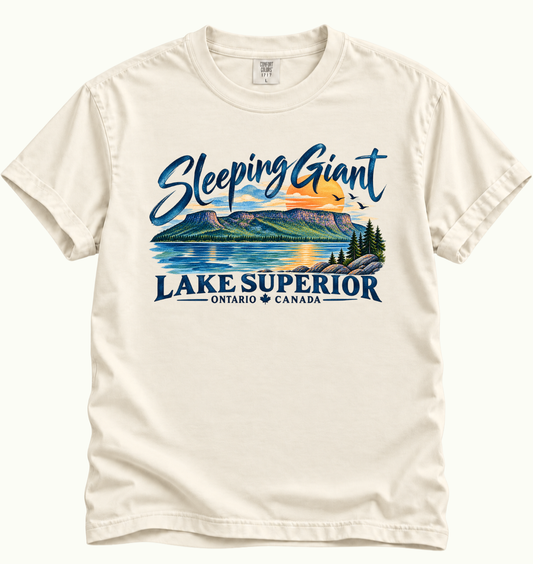 Sleeping Giant Lake Superior T-Shirt