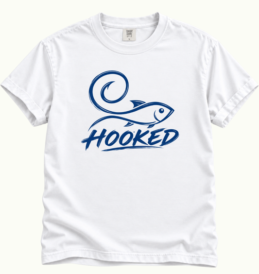 Hooked Fishing T-Shirt