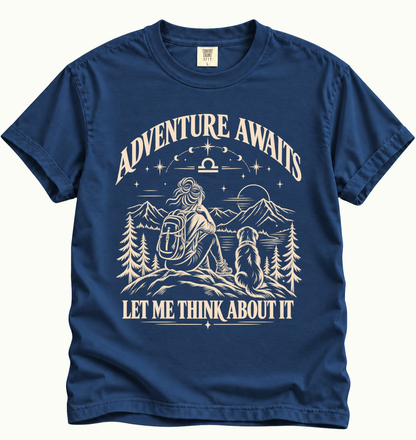 Libra - Adventure Awaits T-Shirt