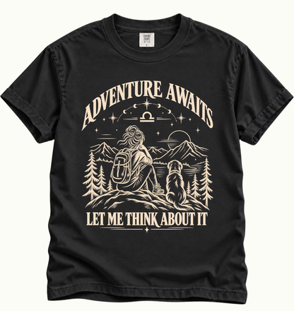 Libra - Adventure Awaits T-Shirt
