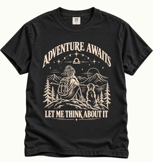 Libra - Adventure Awaits T-Shirt