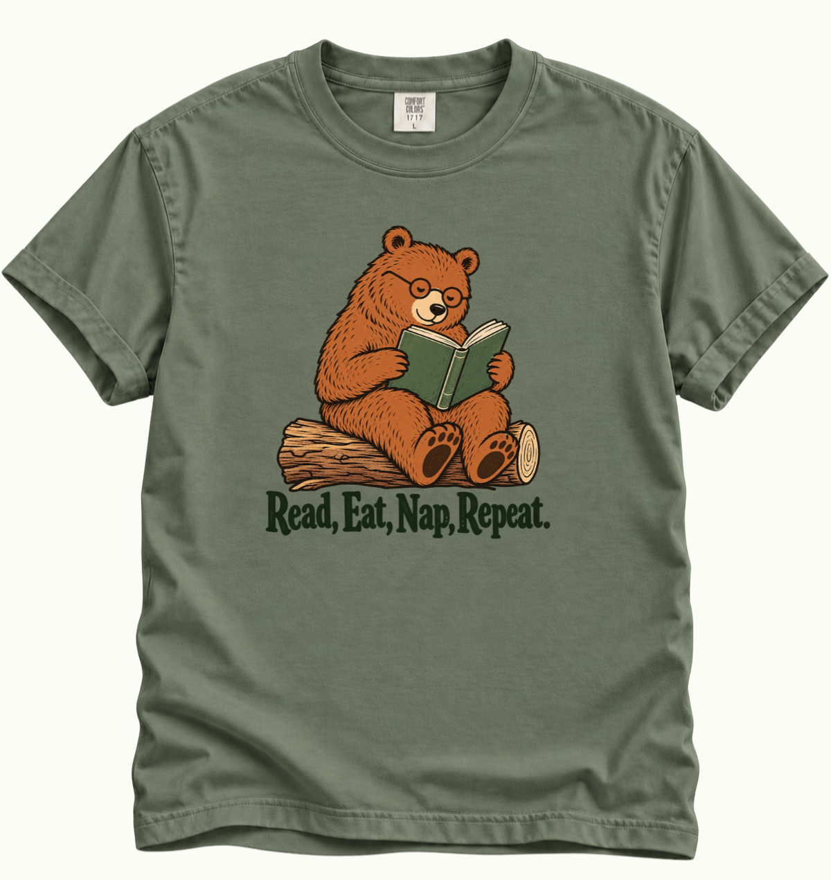 Read, Eat, Nap, Repeat T-Shirt