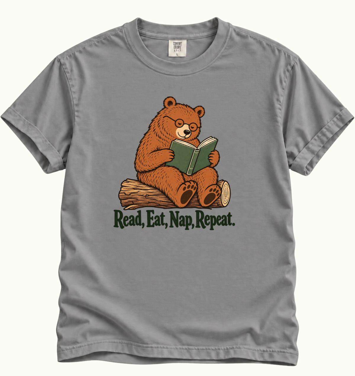 Read, Eat, Nap, Repeat T-Shirt