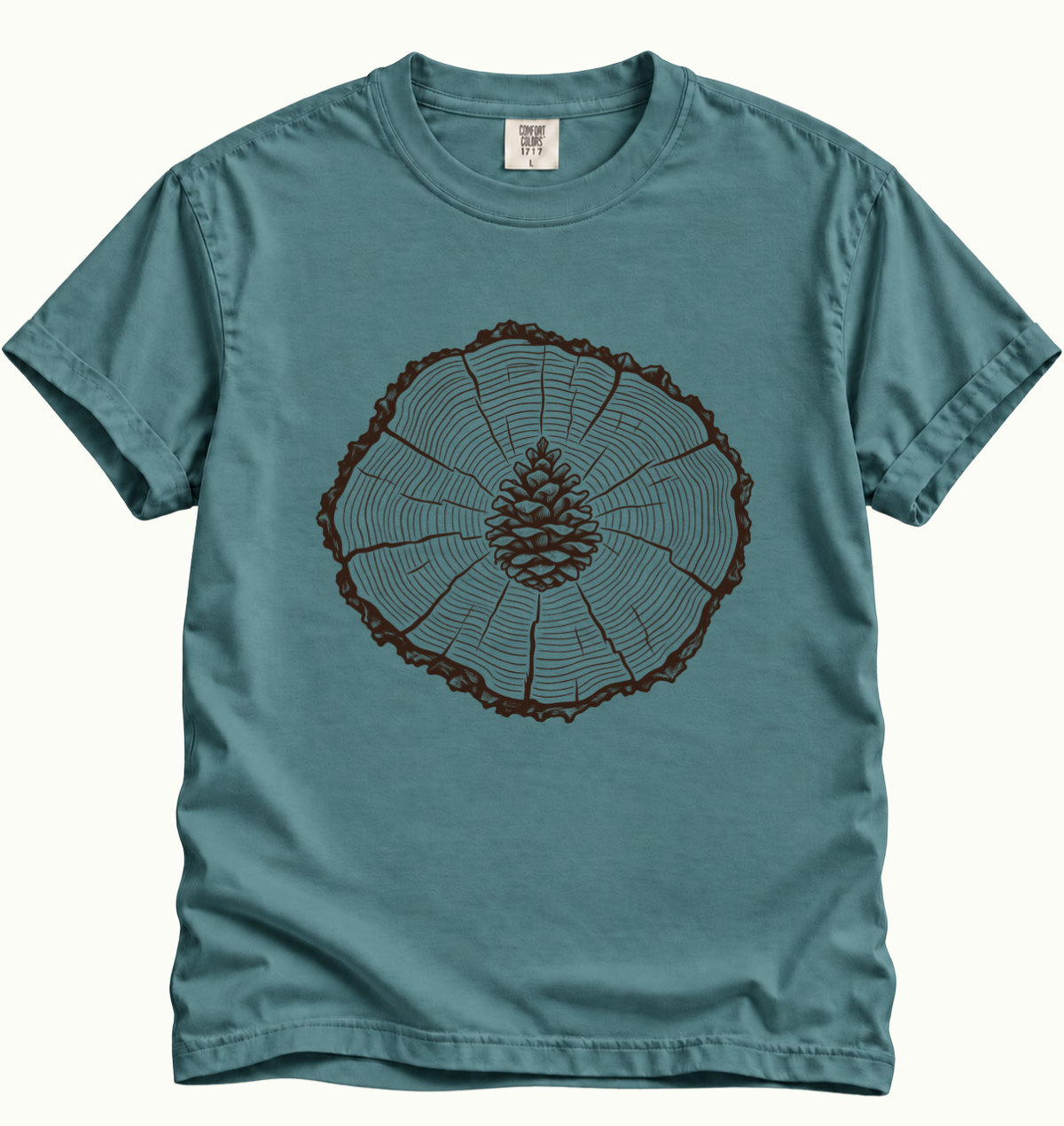 Pinecone & Tree Rings T-Shirt
