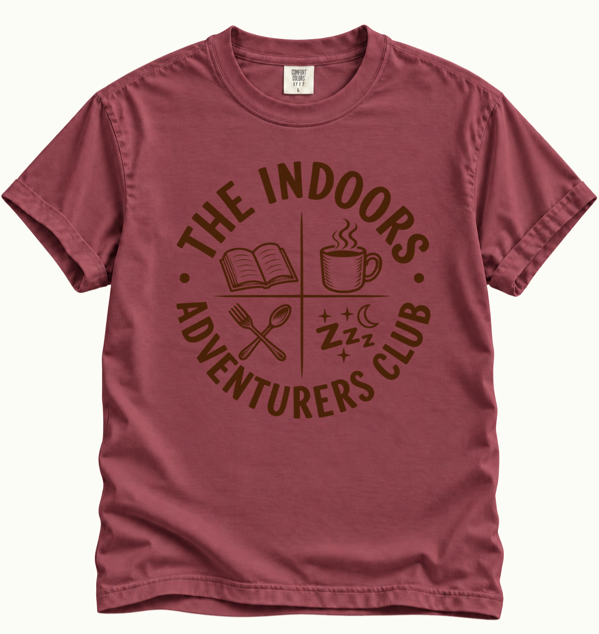 The Indoors Adventurers Club T-Shirt