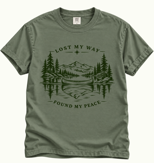 Lost My Way, Found My Peace T-Shirt