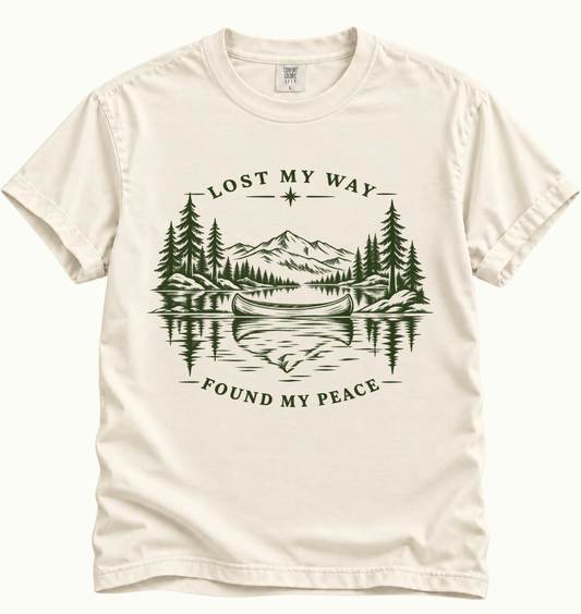 Lost My Way, Found My Peace T-Shirt