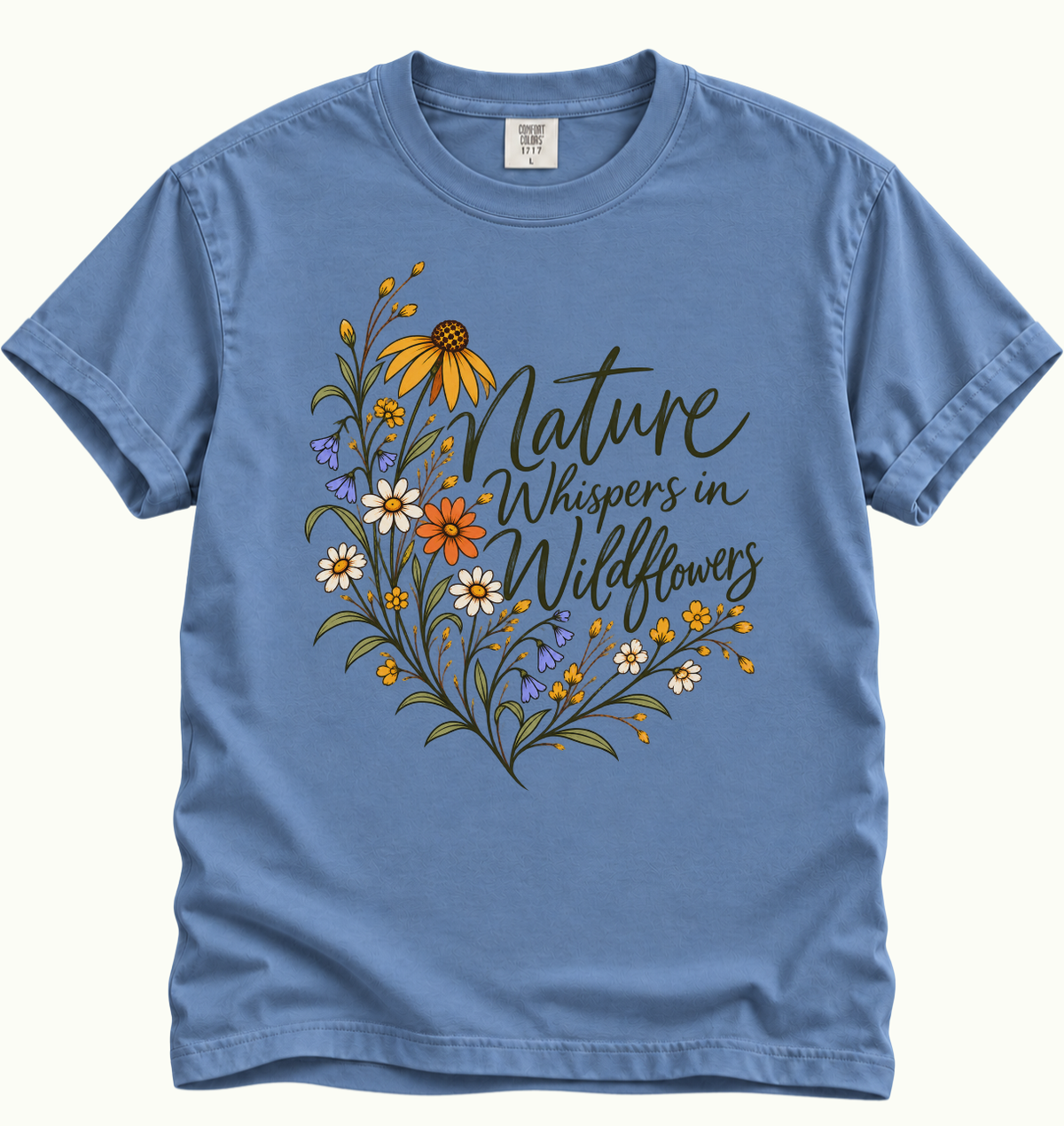 Nature Whispers in Wildflowers T-Shirt