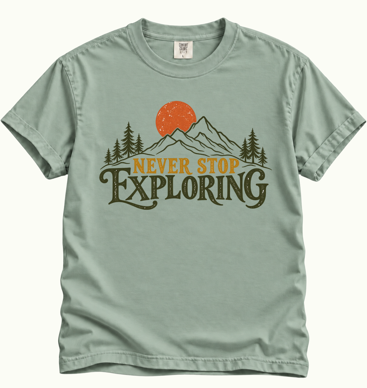 Never Stop Exploring T-Shirt
