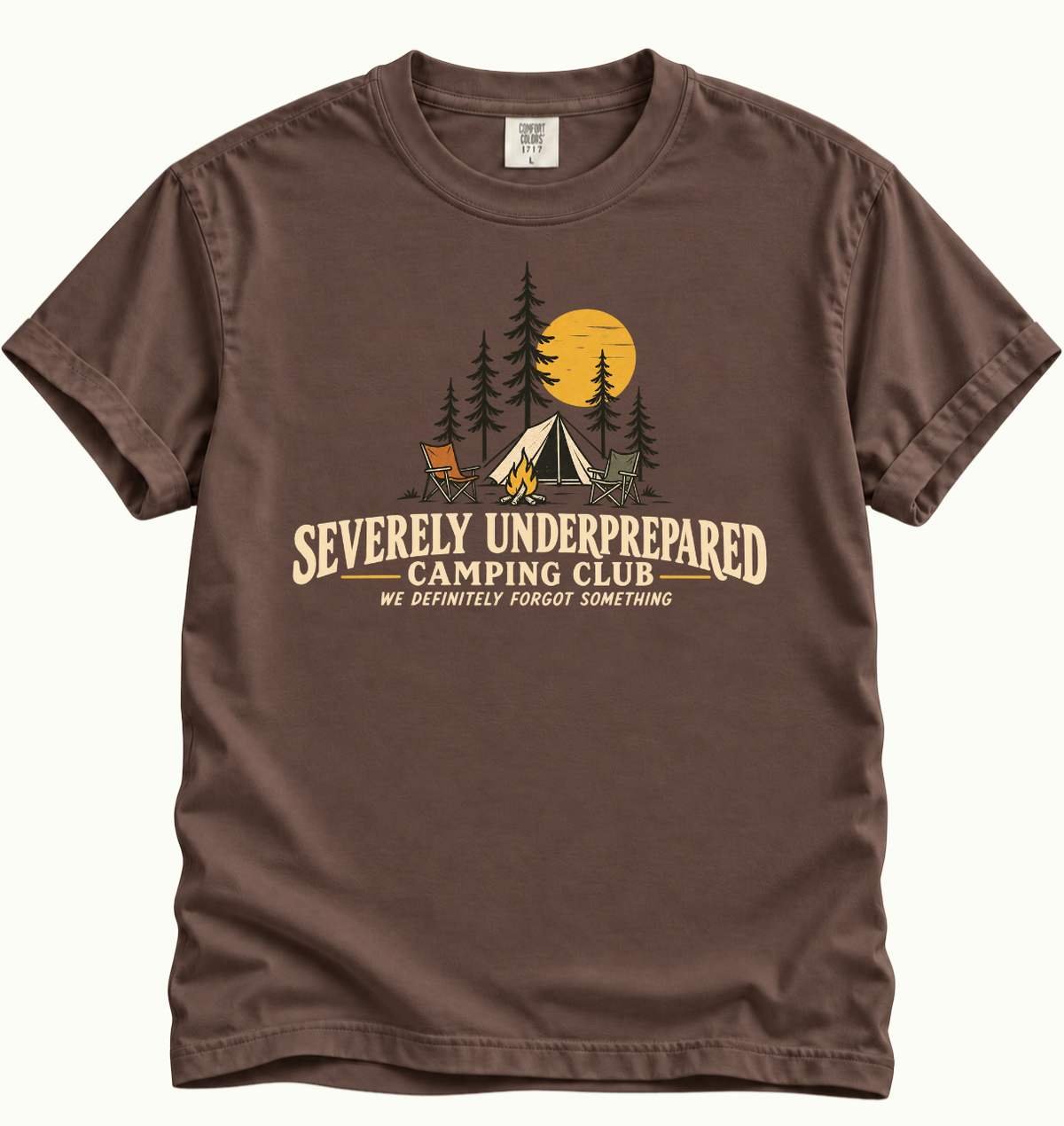 Severely Underprepared Camping Club T-Shirt