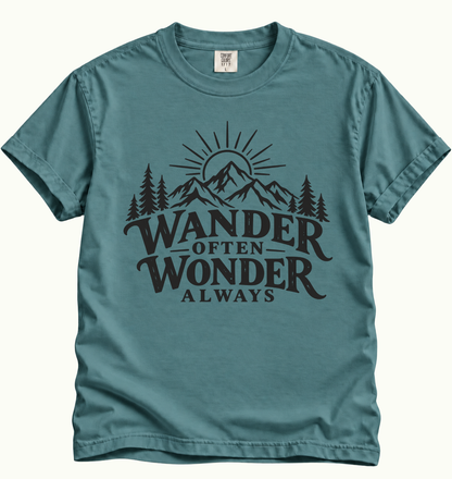 Wander Often, Wonder Always T-Shirt
