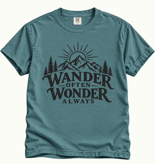 Wander Often, Wonder Always T-Shirt