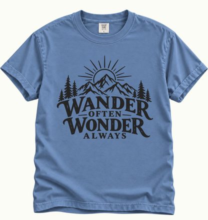 Wander Often, Wonder Always T-Shirt