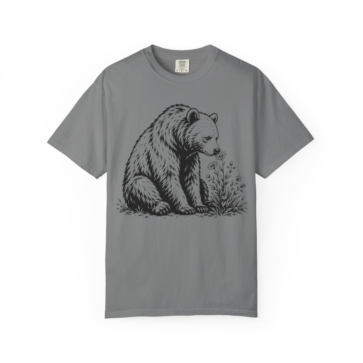 Stop and Smell the Wildflowers — Bear Nature T-Shirt