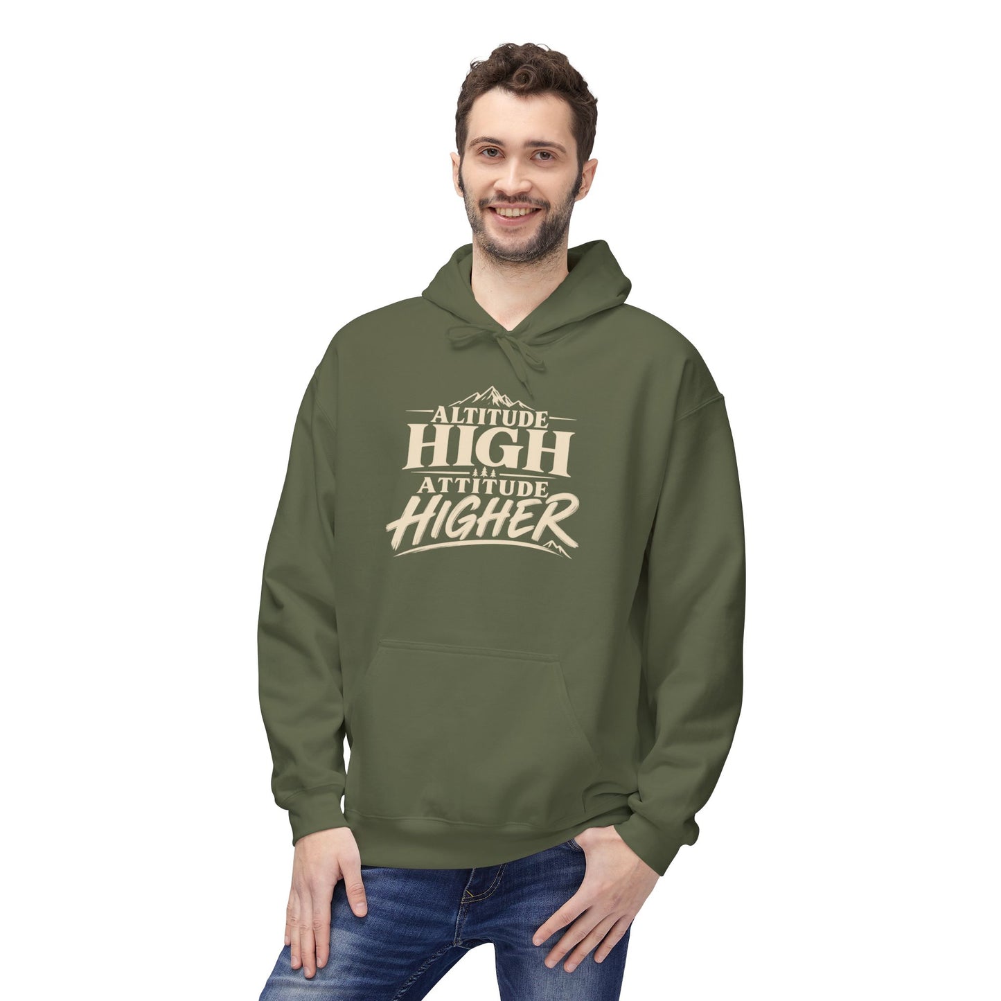 Altitude High, Attitude Higher | Outdoor Adventure Hoodie