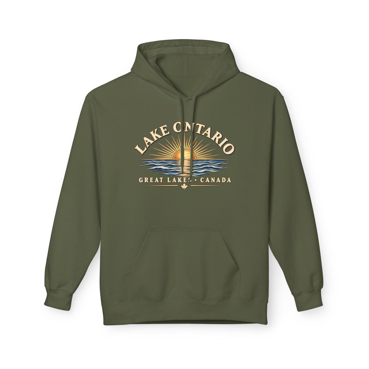 Lake Ontario Fleece Hoodie