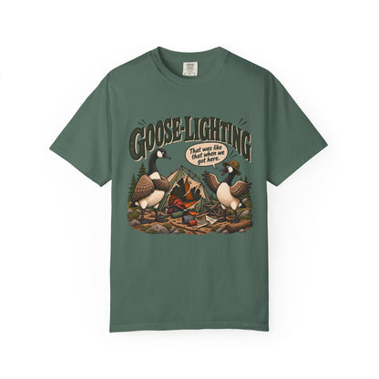 Goose-Lighting Camping T-Shirt