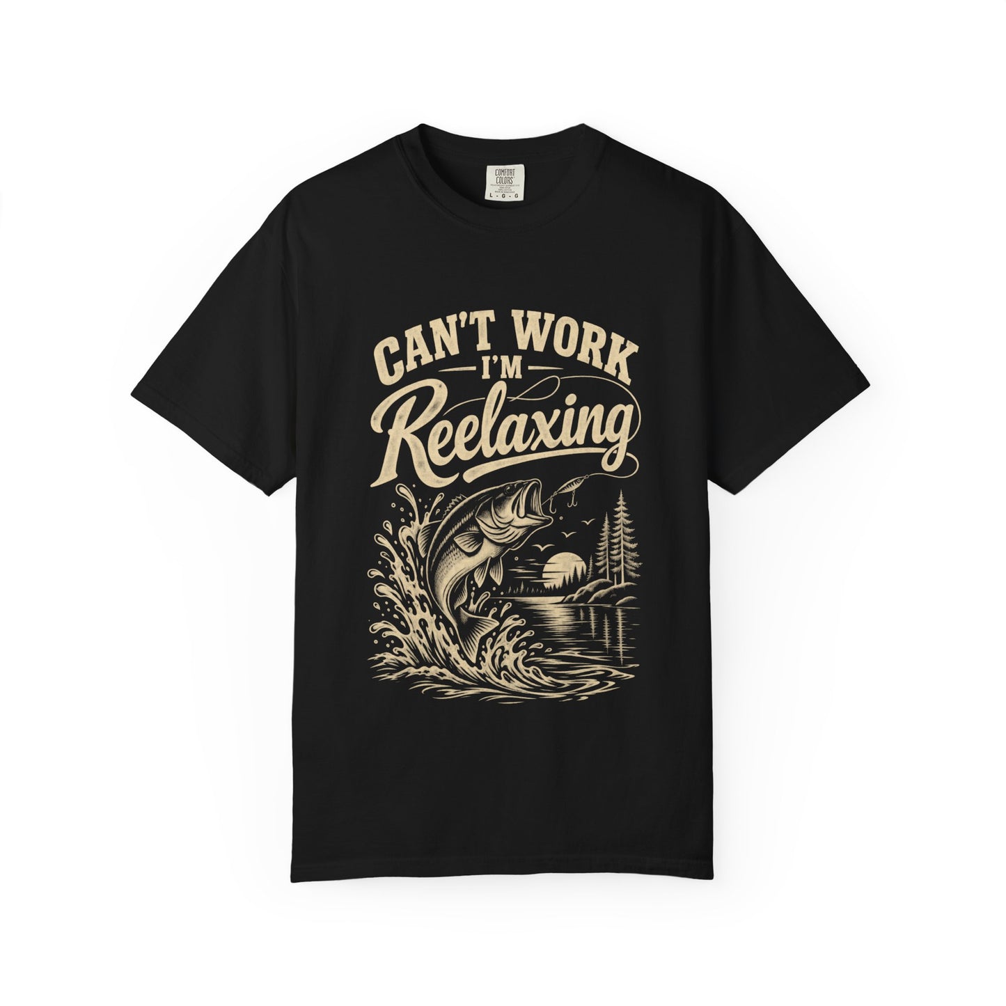 Can’t Work, I’m Reelaxing Fishing T-Shirt