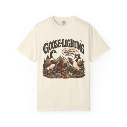 Goose-Lighting Camping T-Shirt