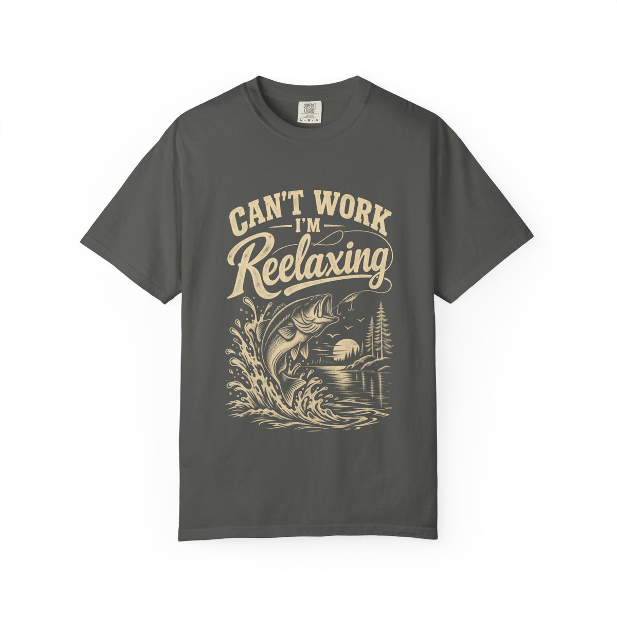 Can’t Work, I’m Reelaxing Fishing T-Shirt