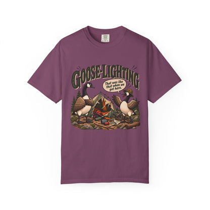 Goose-Lighting Camping T-Shirt