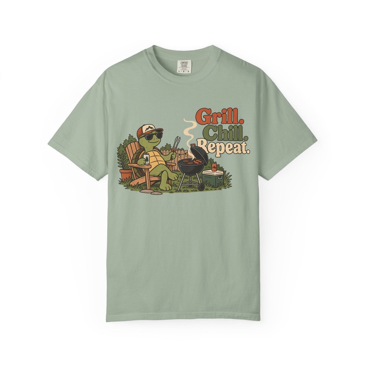 Grill. Chill. Repeat. T-Shirt