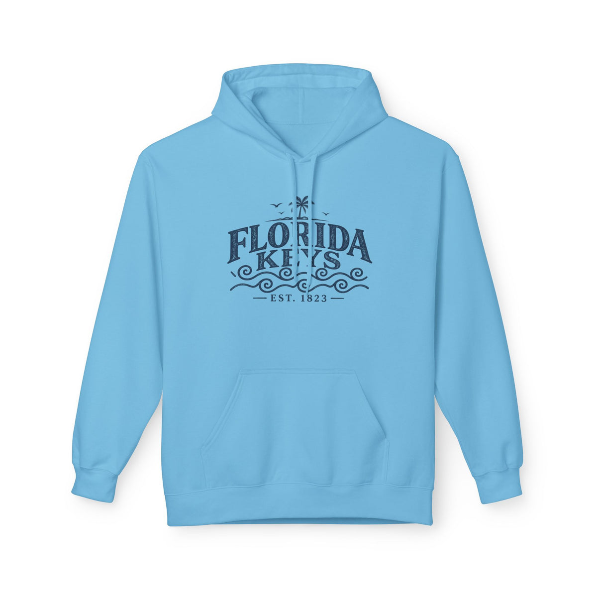 Florida Keys Vintage Wave Hoodie