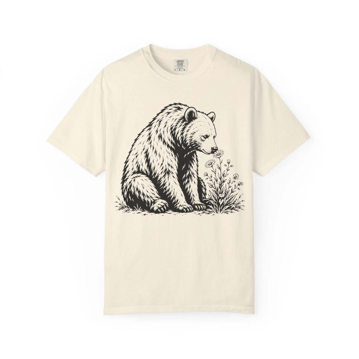 Stop and Smell the Wildflowers — Bear Nature T-Shirt