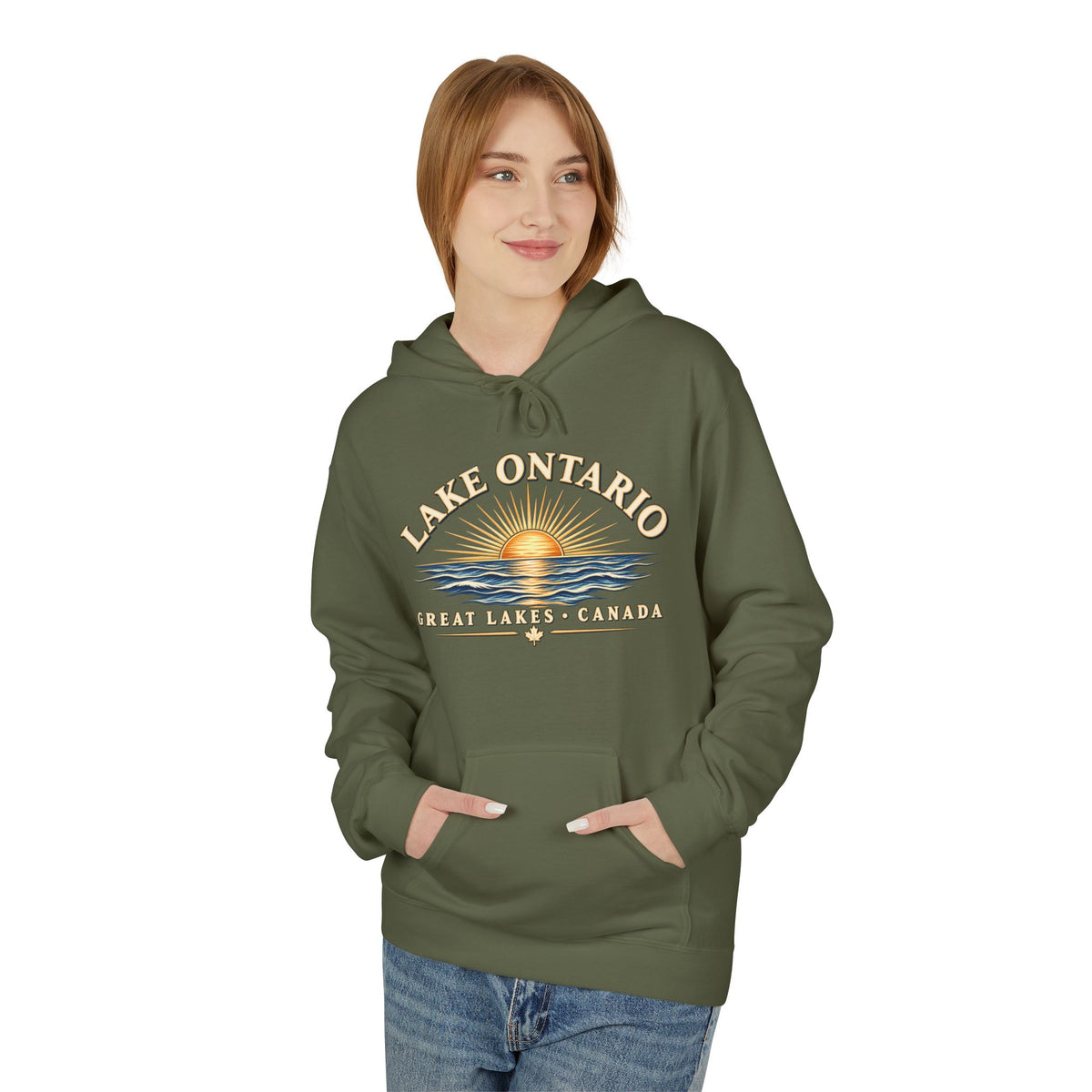 Lake Ontario Fleece Hoodie