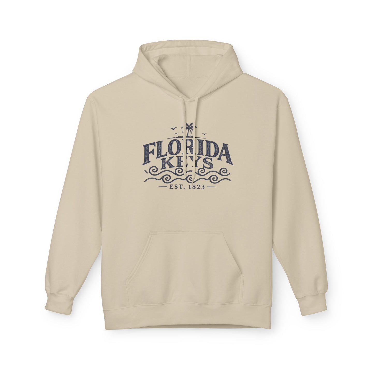 Florida Keys Vintage Wave Hoodie