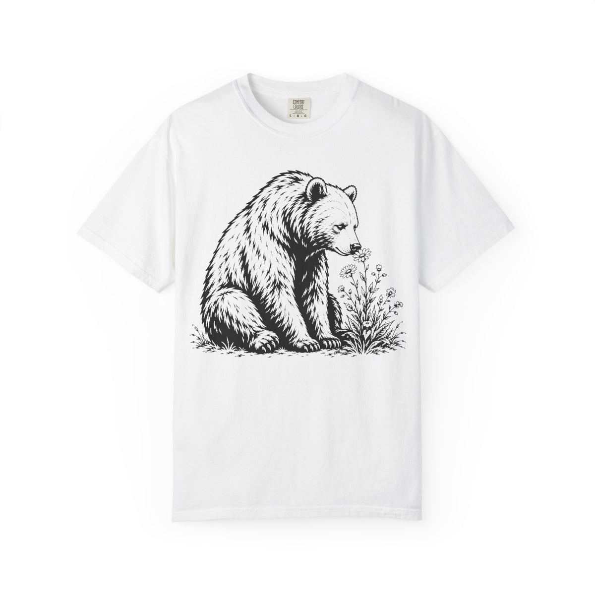Stop and Smell the Wildflowers — Bear Nature T-Shirt