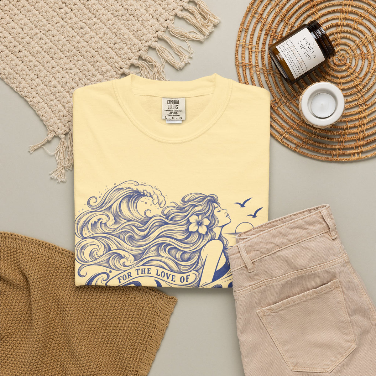 For the Love of Waves - Surfing T-Shirt